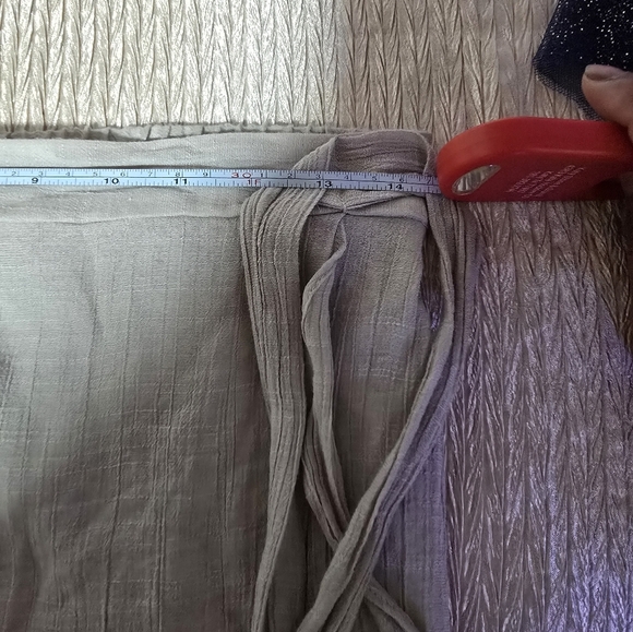 Bwear Gray Wrap Skirt Asymmetrical Casual - Picture 9 of 12